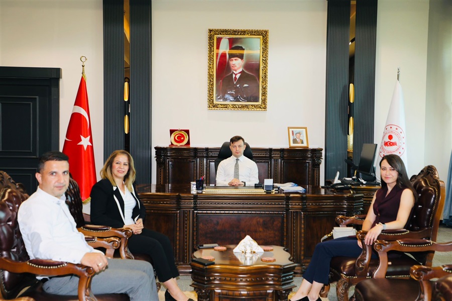 BAŞKALE KAYMAKAMI SAYIN MUHAMMET SERDAR ERDOĞAN ZİYARET EDİLDİ.