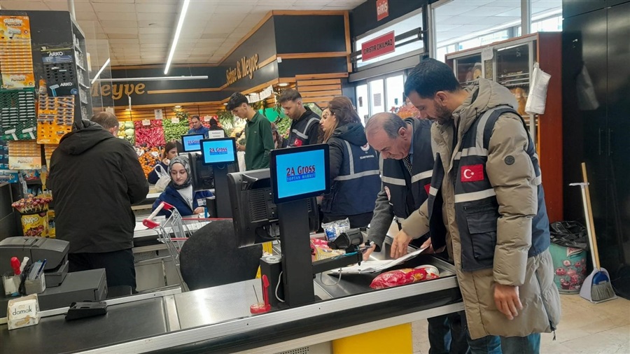 RAMAZAN AYI ÖNCESİ DENETİMLERİMİZ DEVAM EDİYOR.