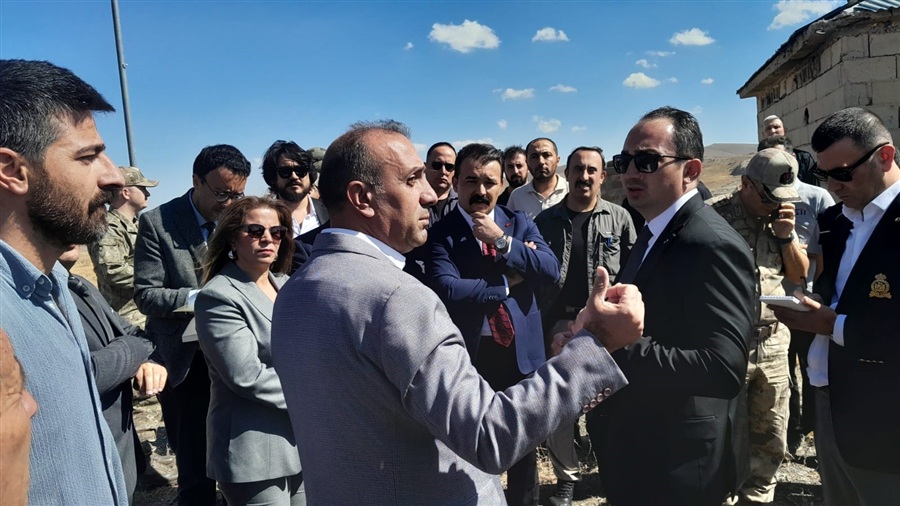 GELİNCİK GÜMRÜK SINIR KAPISI SAHA ÇALIŞMASI